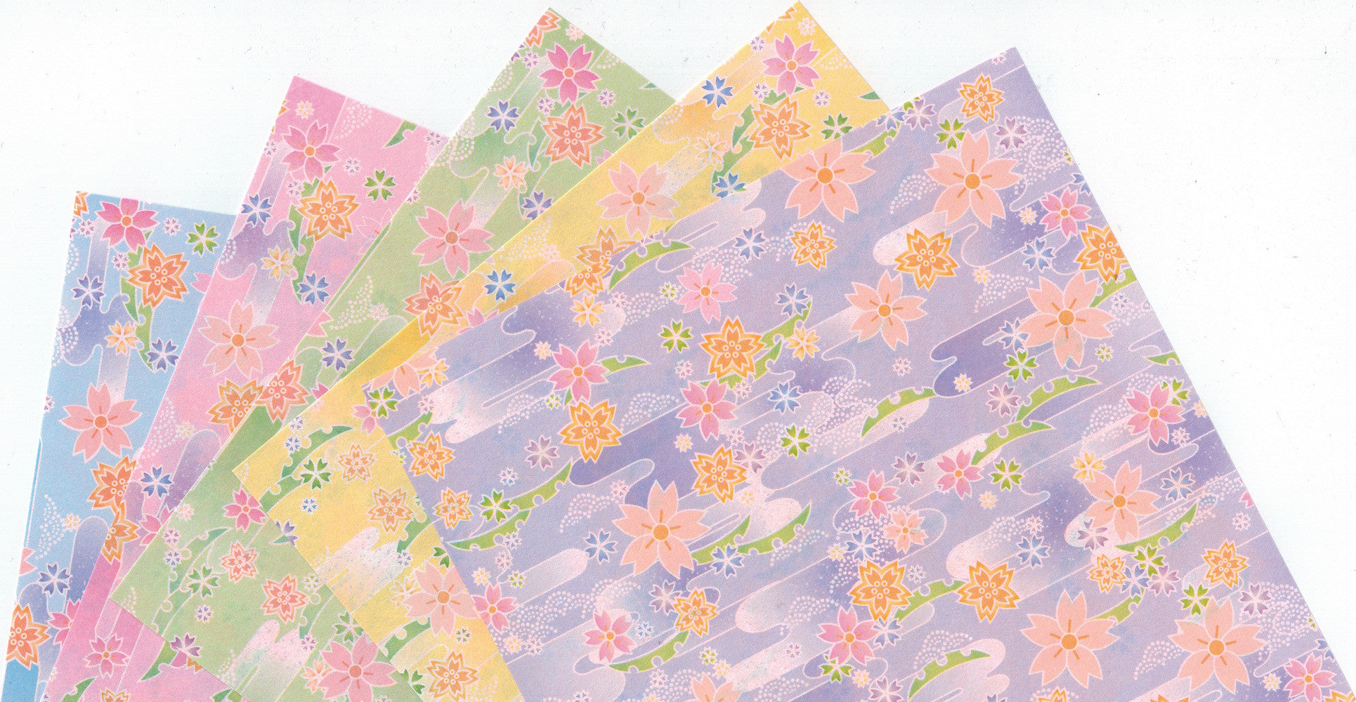 Cherry Blossom Origami Paper