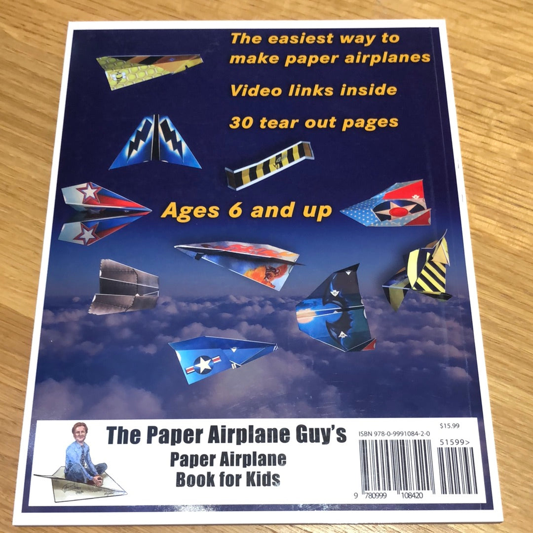 The Paper Airplane Guy's Paper Airplane Book for Kids (Signed Copy)