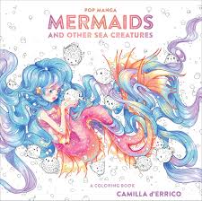 Pop Manga Mermaids Coloring Book