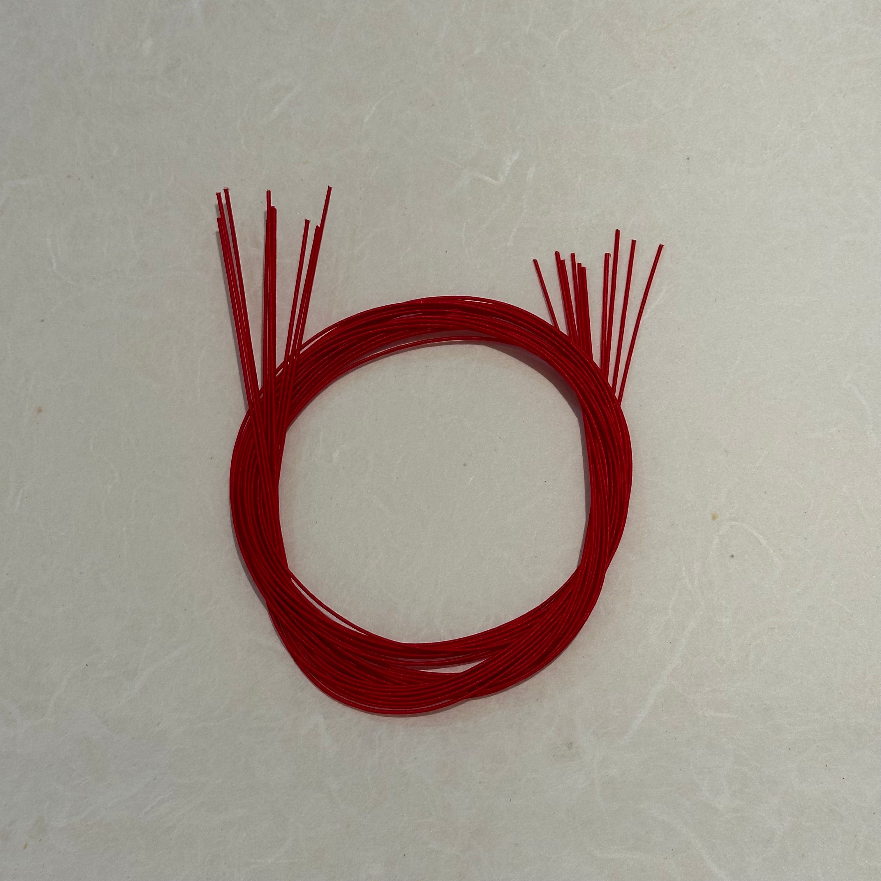 Mizuhiki - Red Silk