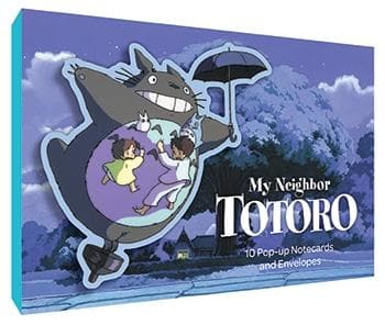 Totoro Popup Note Cards